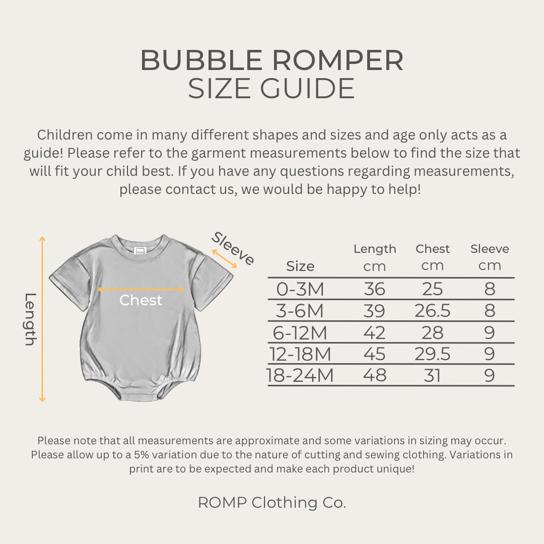 Bubble Romper - Golden
