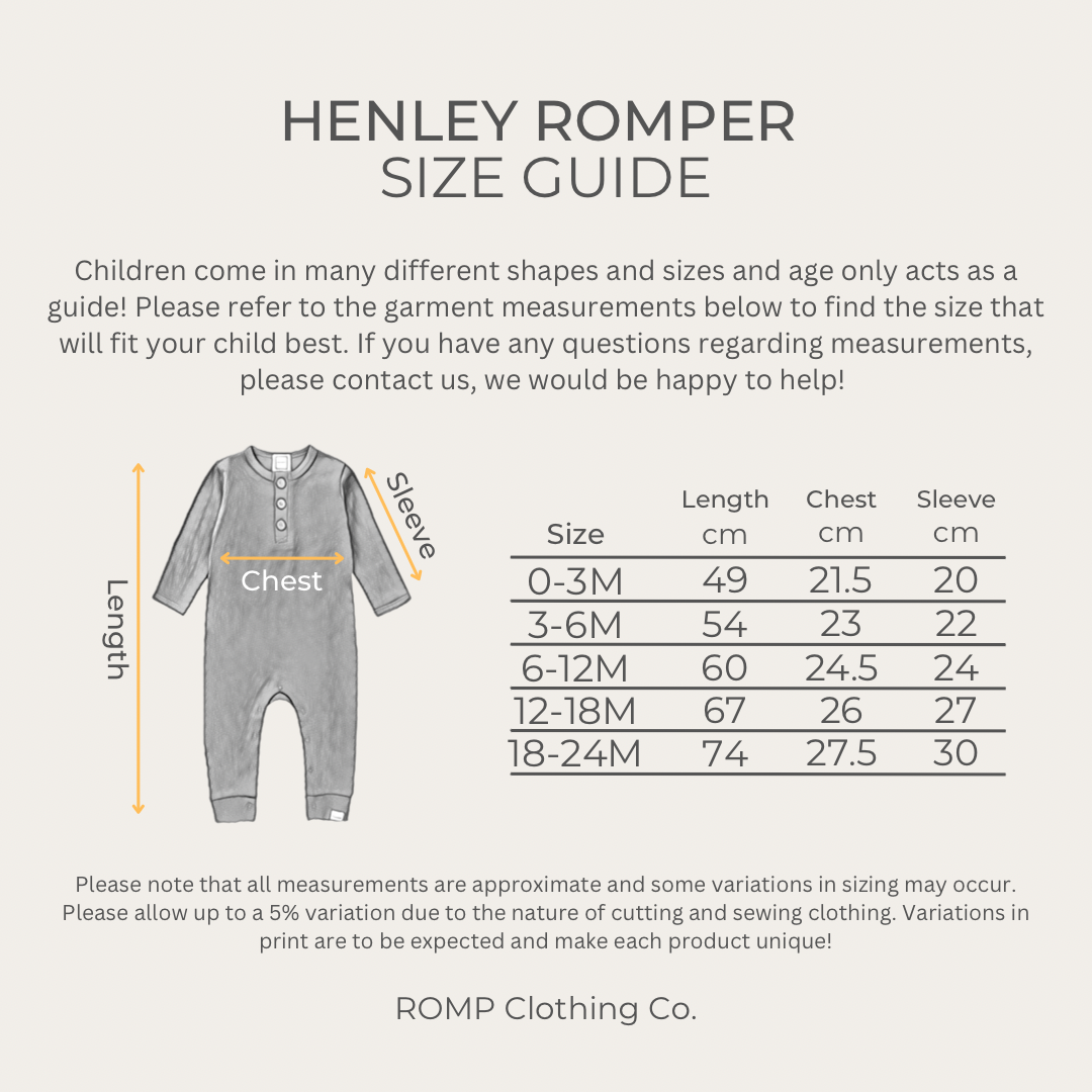 Henley Romper 2-Pack - Cedar/Spruce