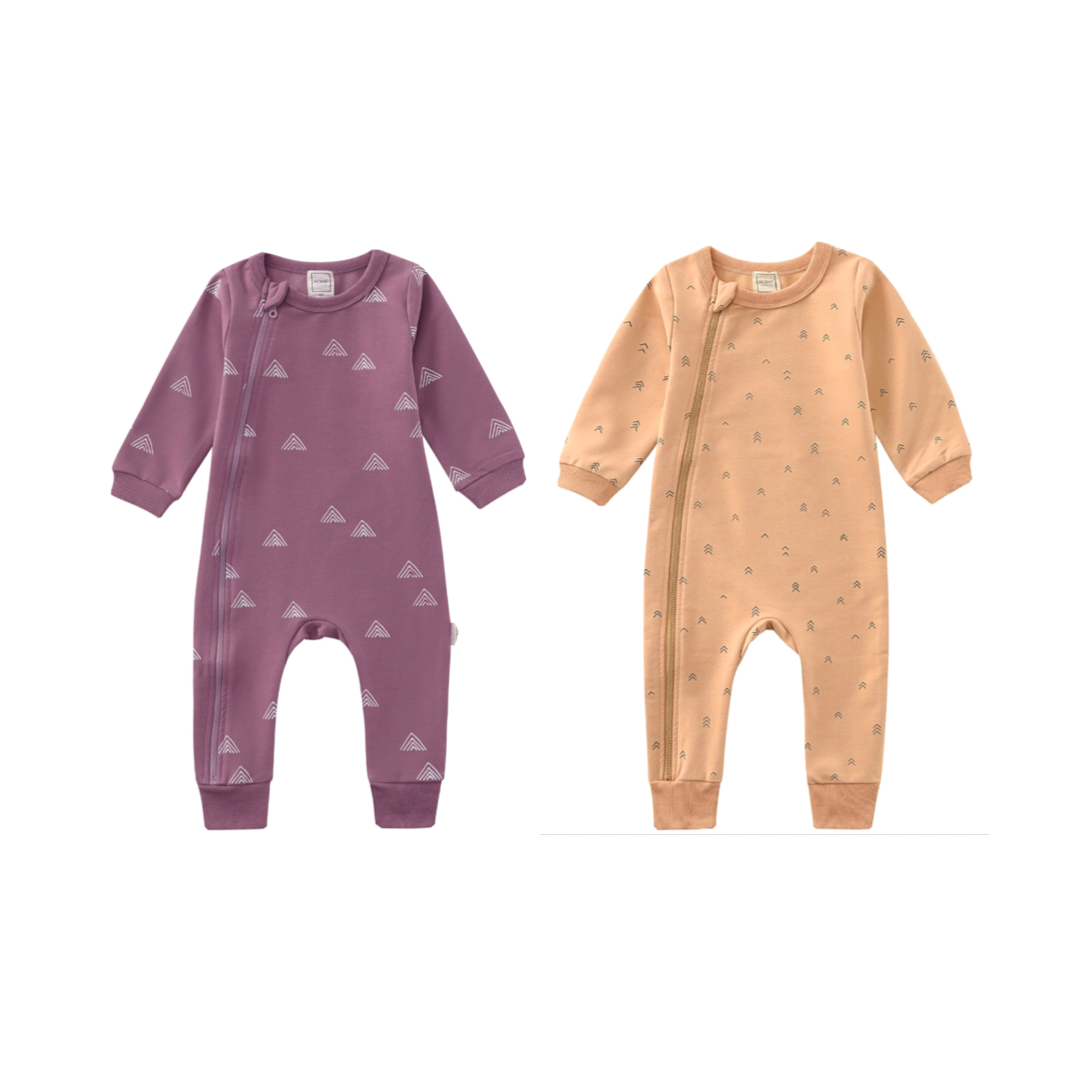 Jumpsuit 2-Pack - Honey Peaks/Wisteria Mountains