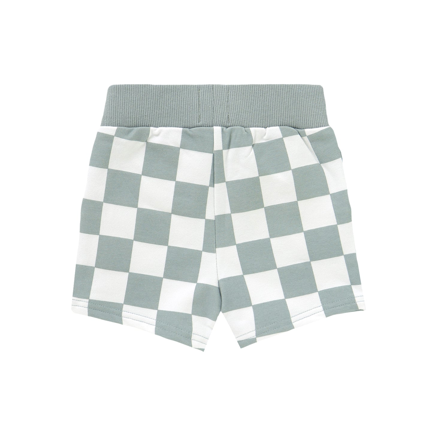 Checkered Shorts - Steel